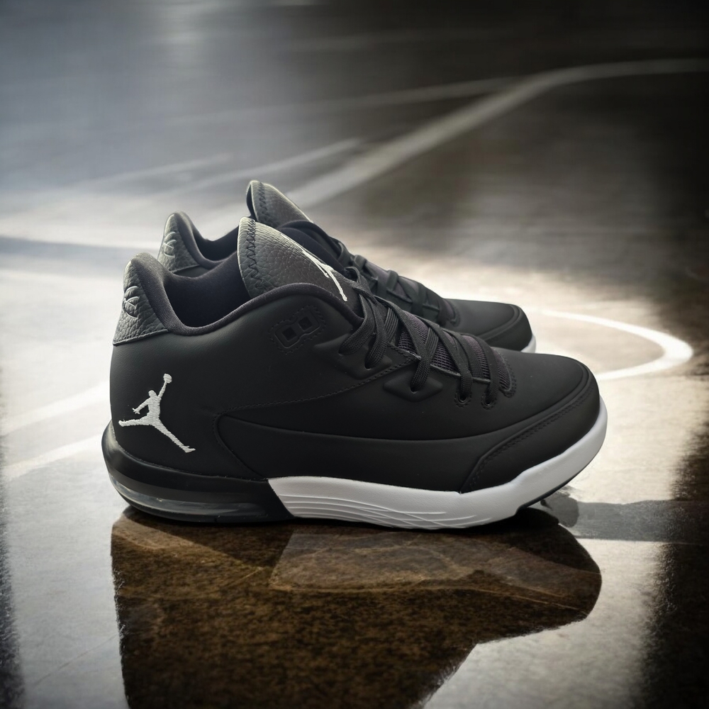 Jordan Flight Orgin 3 Black/White  Size 10.5 SKU IB3698-001 New Missing Lid Box
